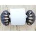 Bear Paw Toilet Paper Holder - Decorative Black Bear Claw Decor - B073X4YBQW